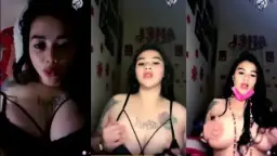 Nouna Tobrut Bbw Bergaya Seksi Dengan Tato Yang Menggoda