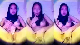 Ukhti Sange Lagi Colmek Dua Jari, Video Panasnya Bikin Heboh
