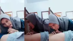 Jilbab Manis Ngentot Kontol Teman Suami Sambil Ngos-ngosan