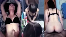 Padahal Baru Mau Dandan, Eh Malah Digojlok Pacar Dari Belakang