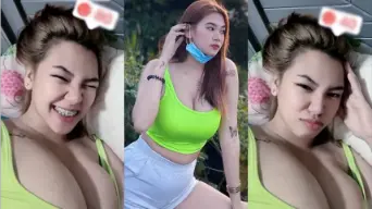 Tiktok Belahan Gunung Gede @coszip, Goyangannya Bikin Makin Panas