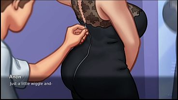 Ibu Tiri Akhiri Percakapan Dengan Senyum Genit, Bikin Kontol Berdiri (18+)