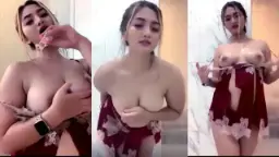 Zara Remas-remas Tetek Basah Sampai Ngerang Erang