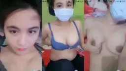 Nih Cewek Chacaica, Cantik Mulus Pake Bh Biru, Bikin Pengen Gigit.